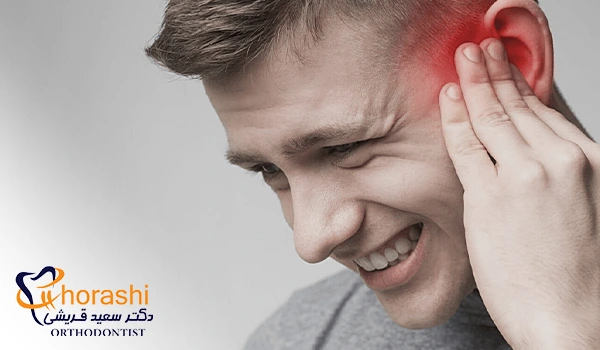 صدا دادن فک همراه با درد مفصل