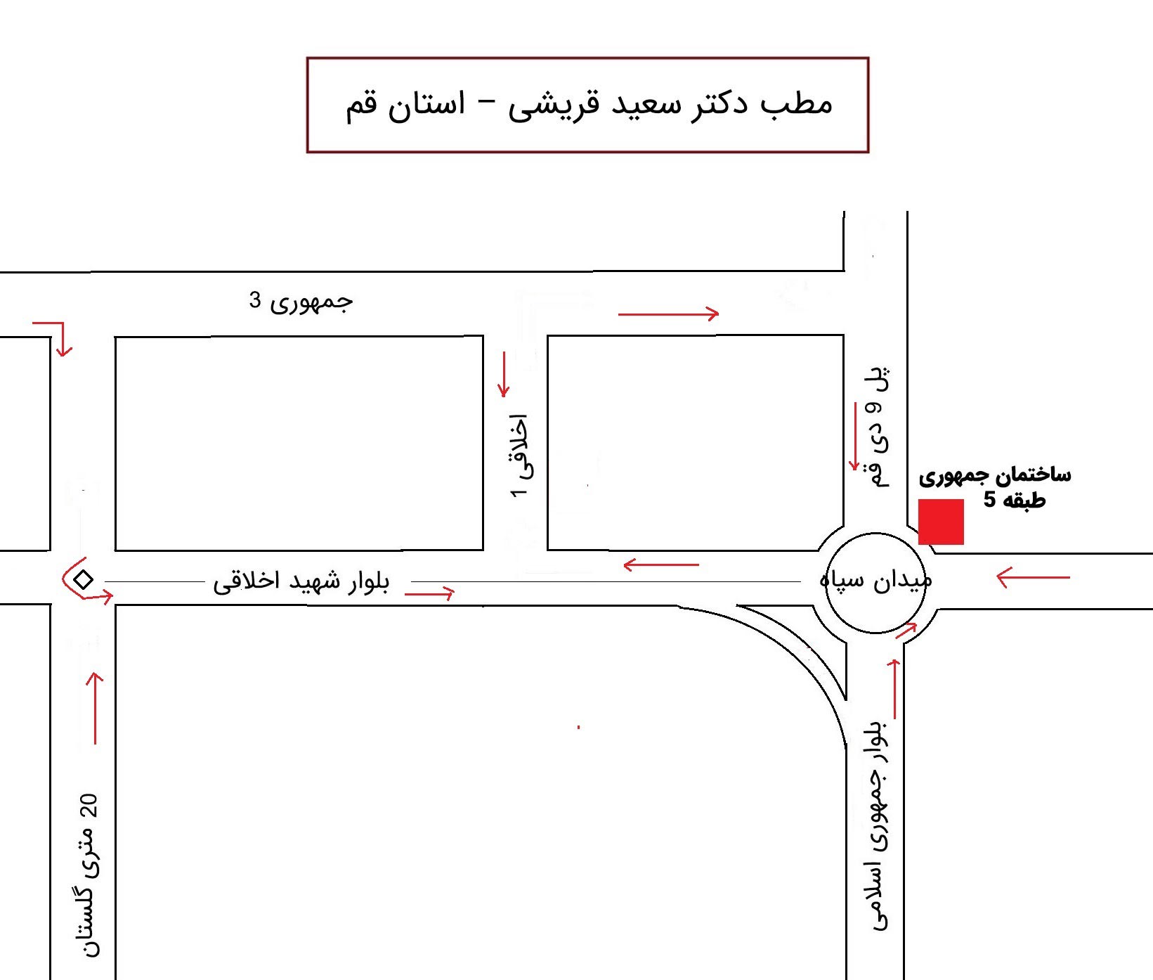 مطب دکتر قریشی قم